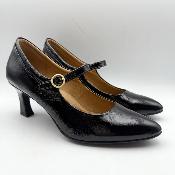 Sofft Womens Sienna Mary Jane Pumps US 11 M EU 43 Black Leather EUC - Picture 5 of 14